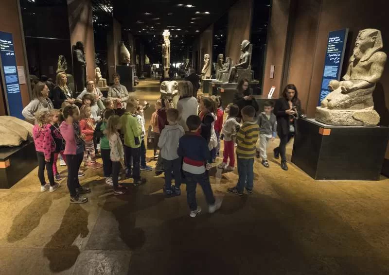 bambini al museo egizio