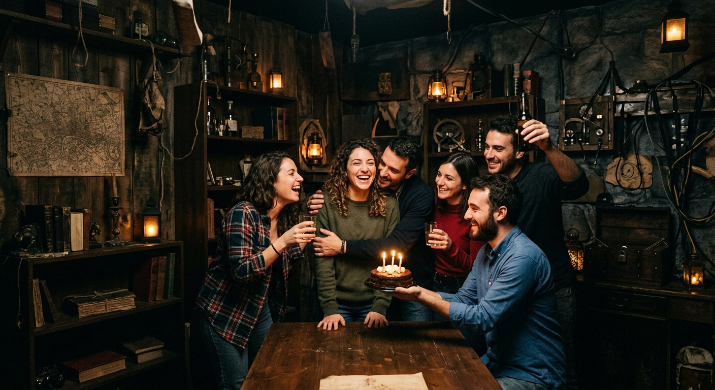 Compleanno in escape room a Torino: come organizzarlo